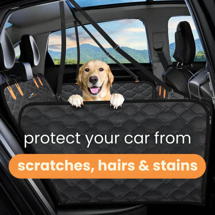 RuffRover 2.0β’ - Hard Bottom Dog Car Seat Protector