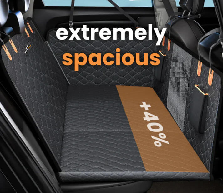 RuffRover 2.0β’ - Hard Bottom Dog Car Seat Protector