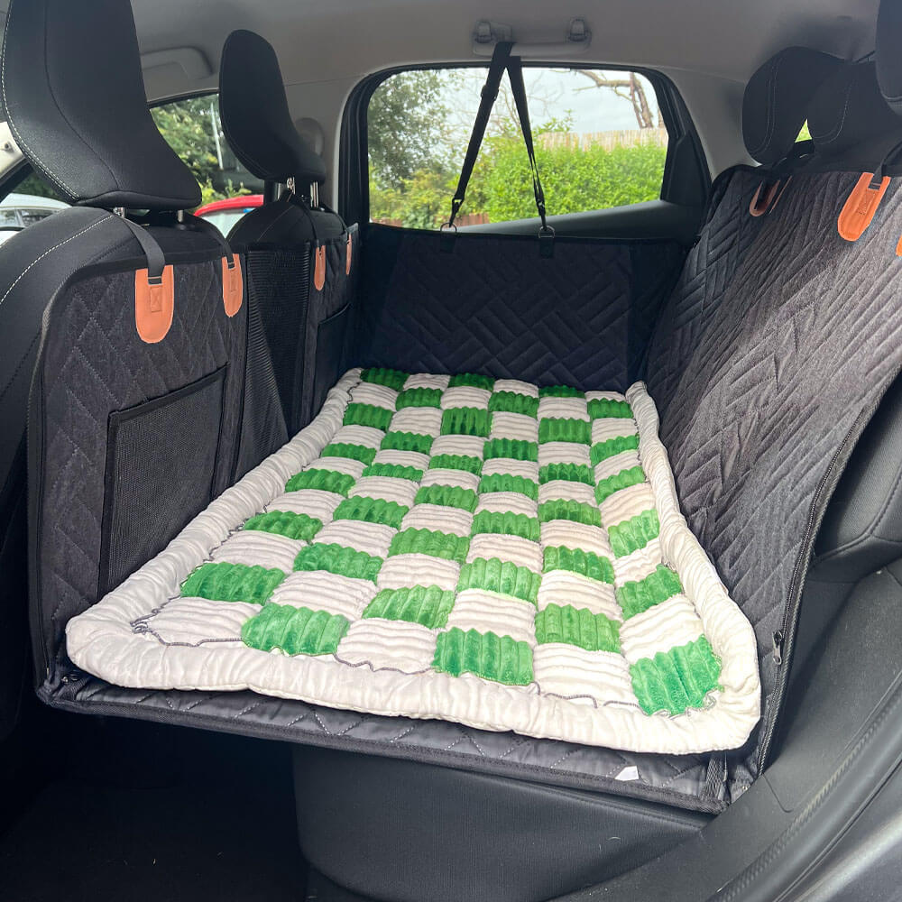 RuffRover 2.0™ - Hard Bottom Dog Car Seat Protector + (FREE Dog Bed)