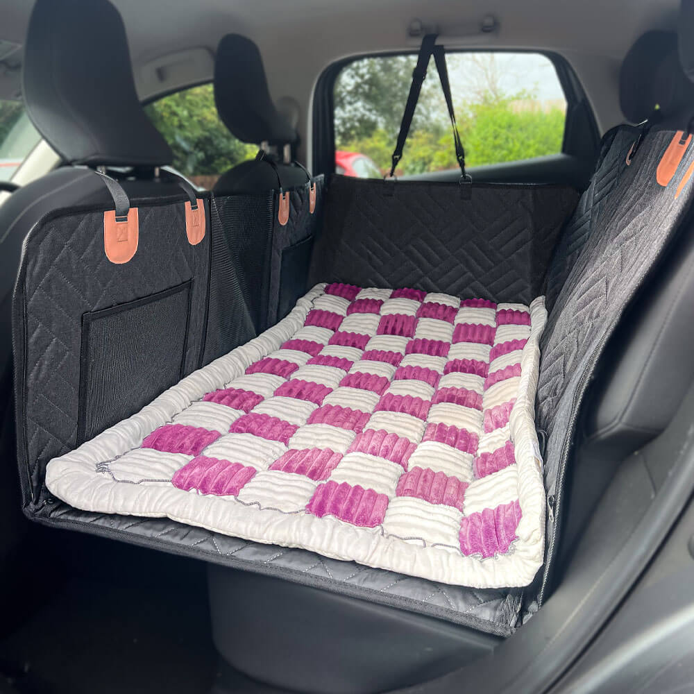 RuffRover 2.0™ - Hard Bottom Back Seat Extender + (FREE Dog Bed)